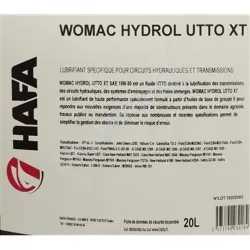 Huile hydraulique et transmissions HYDROL UTTO XT - HAFA Lubrifiant