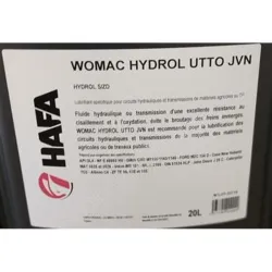 Huile hydraulique et transmissions HYDROL UTTO JVN - HAFA Lubrifiant
