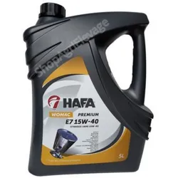Huile moteur WOMAC PREMIUM E7 15W-40 - HAFA Lubrifiant