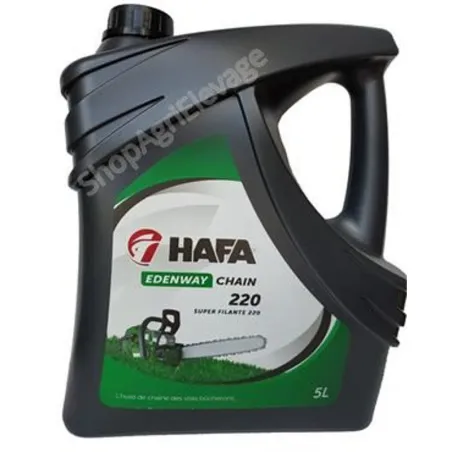 Huile EDENWAY CHAIN 220 pour mouvements rapides - HAFA Lubrifiant