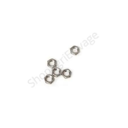 SACHET ECROU BAS O6 INOX X5