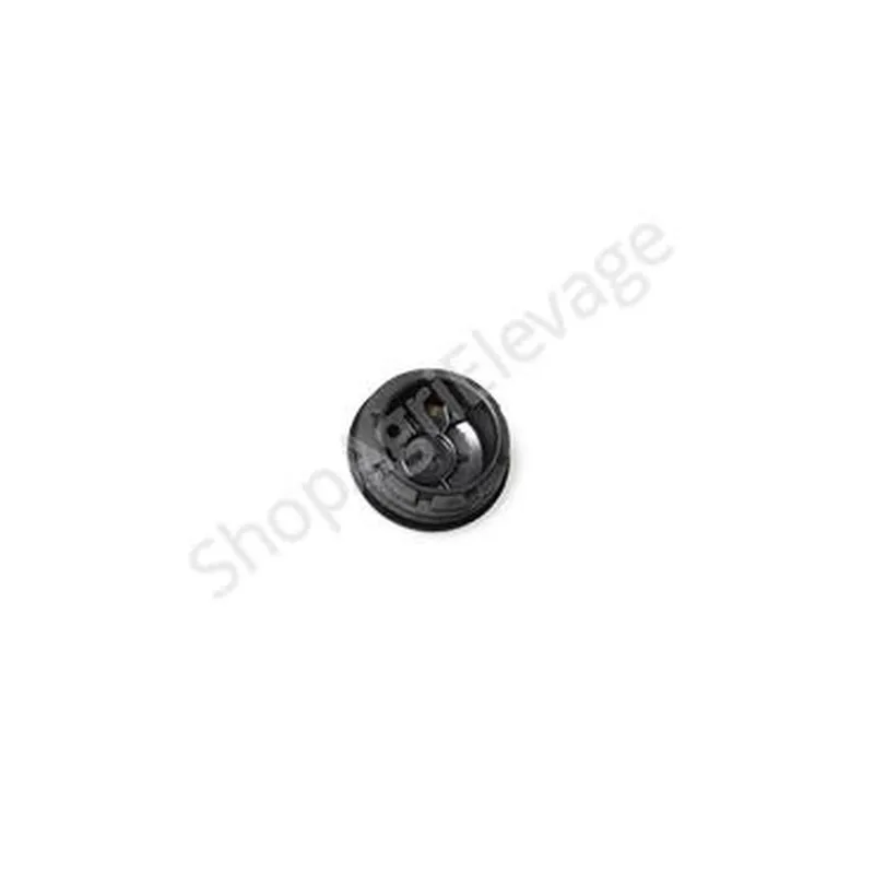 Embout à ailette rond Ø22 mm noir La Buvette