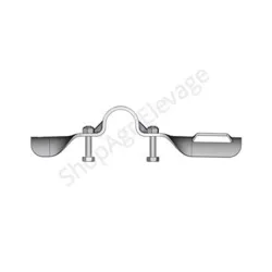 Accessoire pour bovins : demi bride sangle 60/49mm