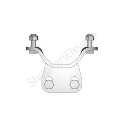 Demi bride trefle d.102mm fixation cornadis - Accessoire - Bovins
