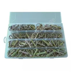 Coffret assortiment de 120 goupilles clip 6 à 11 mm