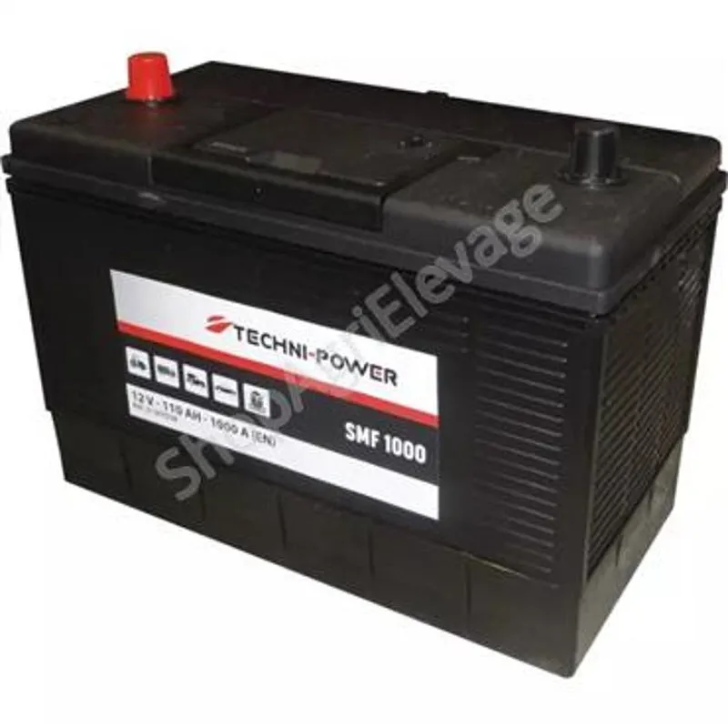 Batterie SMF1000 12V 110Ah 1000A EN TECHNI-POWER