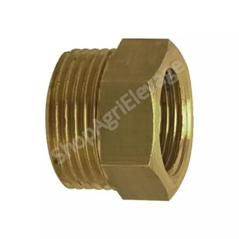 Mamelon réduit laiton mâle 1" - femelle 1"1/4