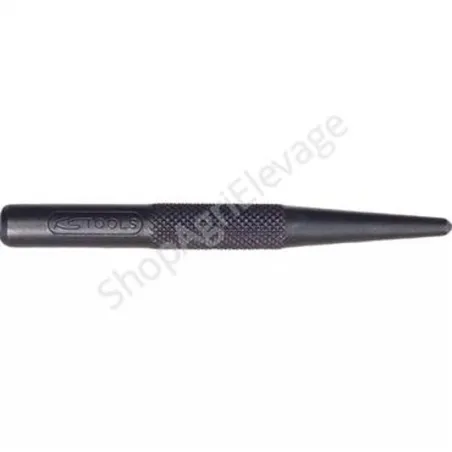 Pointeau bruni 6 mm KS Tools avec corps moleté