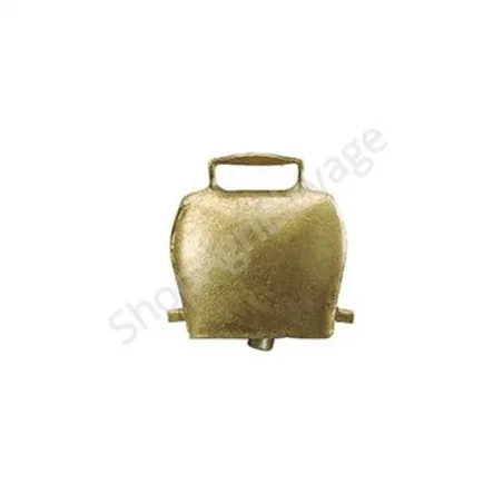 Cloche en acier droit bronze 60 mm