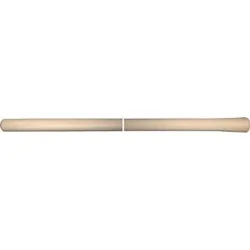 Manche de houe bois œil rond 110 cm