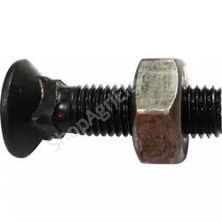 Boulon tête fraisée - Collet carré - Brut 8.8 pour les équipements et matériels de travail du sol
