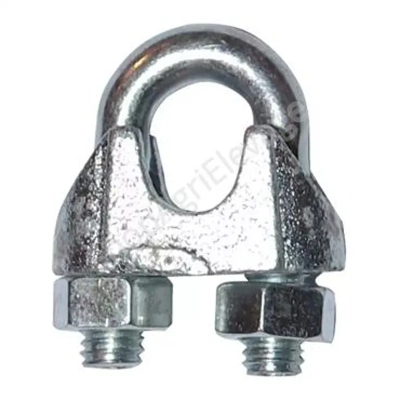 SERRE CABLE ACIER ZINGUE 3 MM BLISTER DE 4