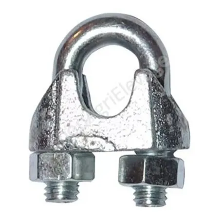 SERRE CABLE ACIER ZINGUE 3 MM BLISTER DE 4