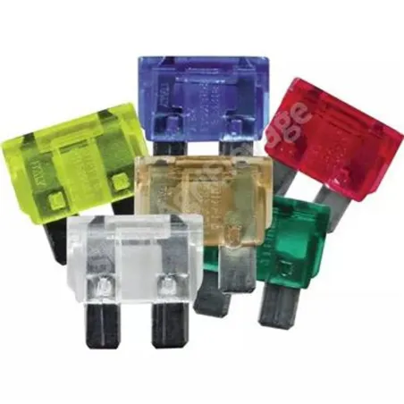 Assortiment fusibles enfichables standards  : éclairage  pour tracteur