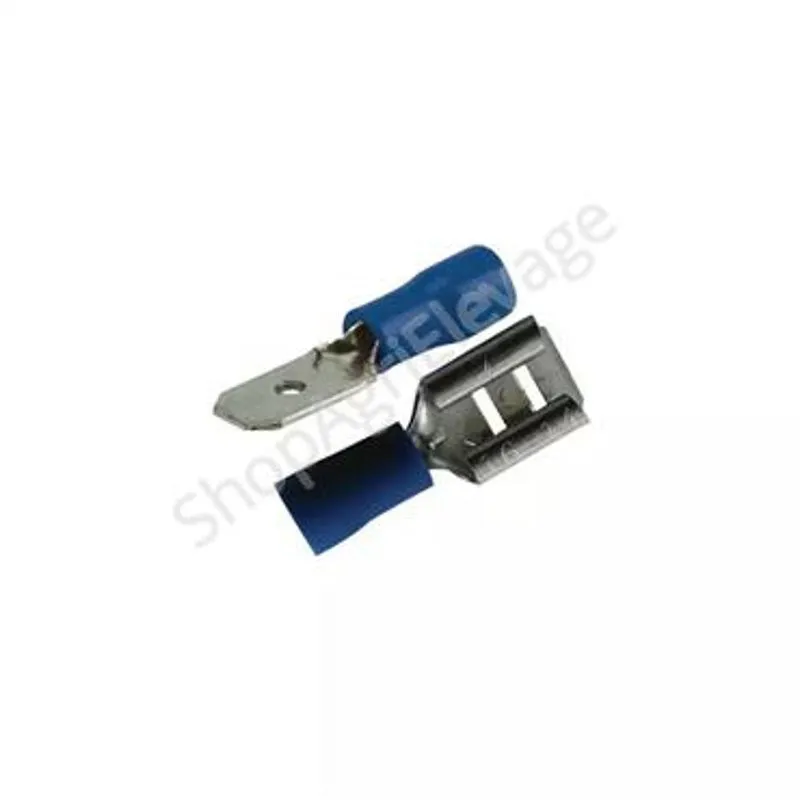 Assortiment de cosse plate mâle - femelle  : éclairage  pour tracteur