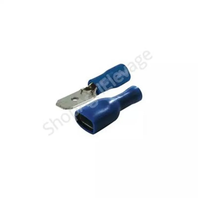 Assortiment de cosse plate mâle - femelle isolée  : éclairage  pour tracteur
