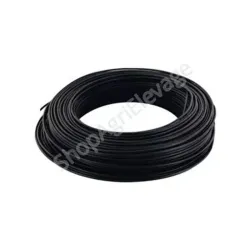Fil monoconducteur noir 1.5 mm2  : éclairage  pour tracteur