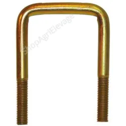 Bride simple pour cultivateur pour les équipements et matériels de travail du sol
