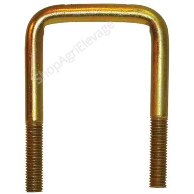 Bride simple pour cultivateur pour les équipements et matériels de travail du sol
