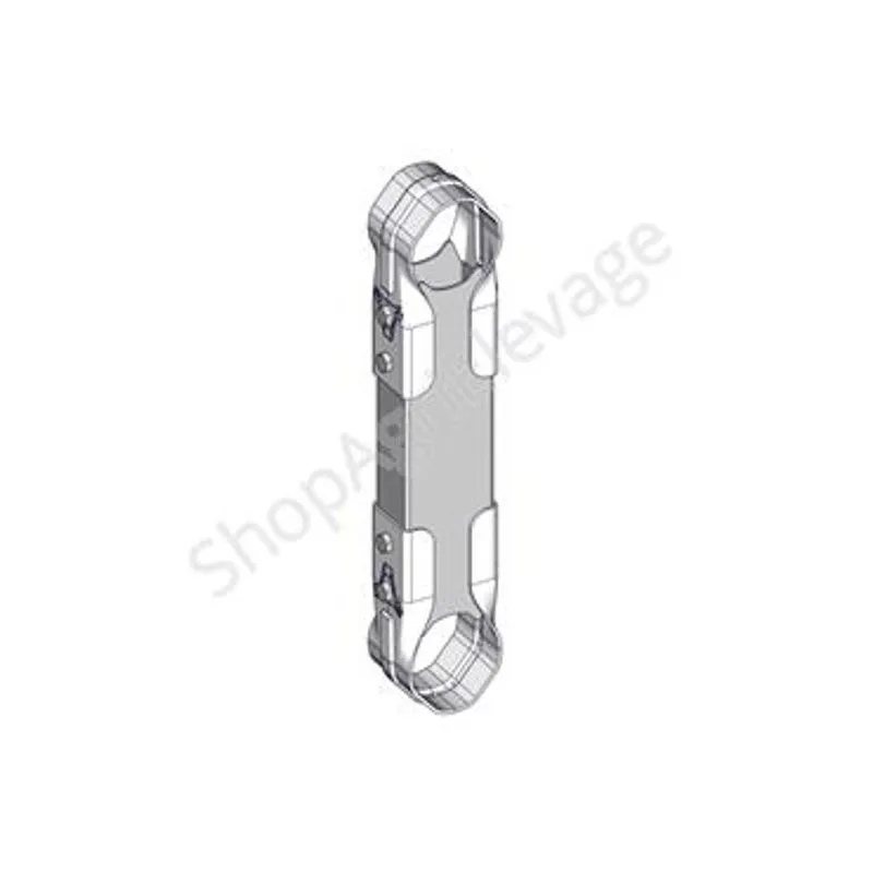 Entretoise engraissement 2 tubes avec coquilles - Cornadis - Bovins