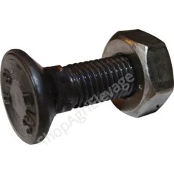 Boulon fraisée avec collet carré de 10x30mm