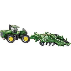 Tracteur JOHN DEERE avec AMAZONE CENTAUR - Echelle 1/87 - Plastique et métal