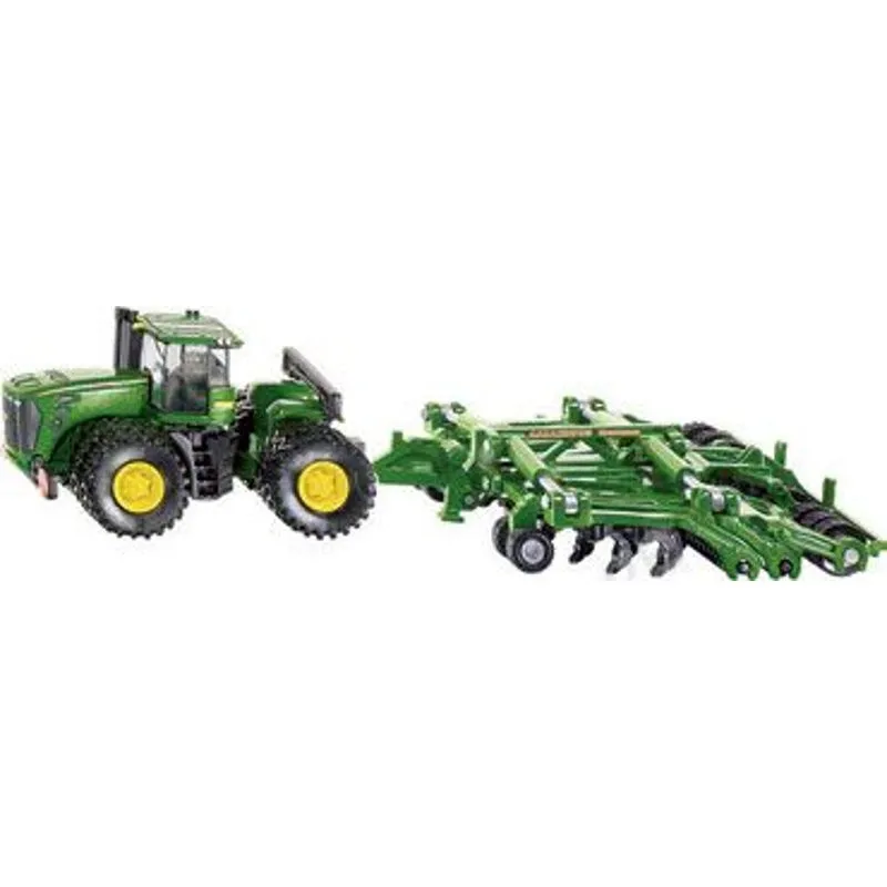 Tracteur JOHN DEERE avec AMAZONE CENTAUR - Echelle 1/87 - Plastique et métal