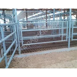 Barriere pour bovins : avant de panneau ex4