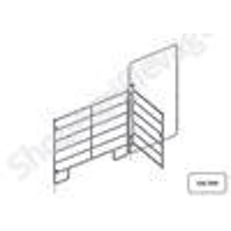 Barriere pour bovins : facade de parc panel l.3m