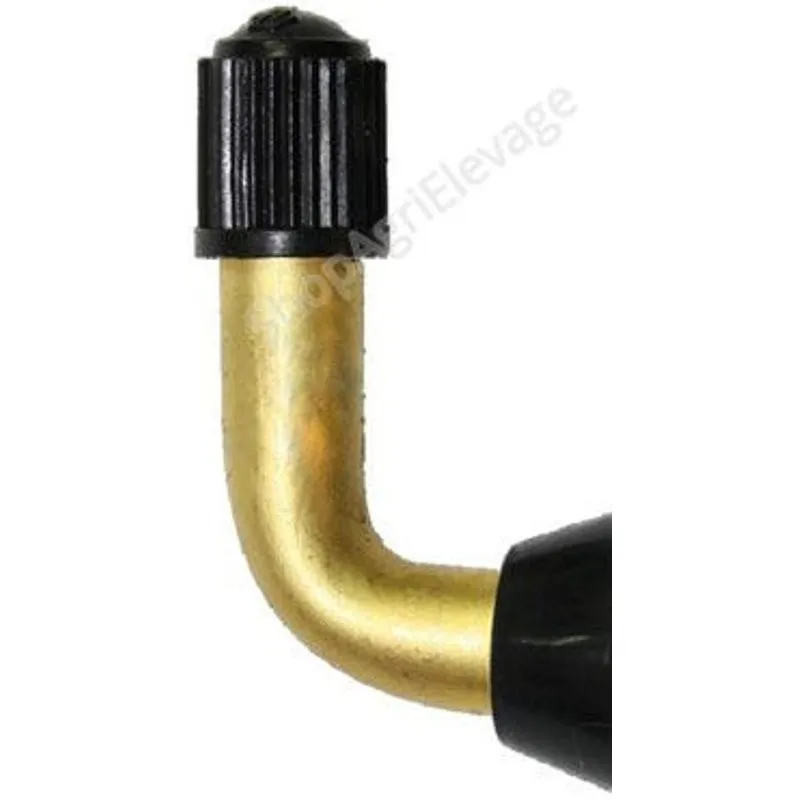 Chambre à air valve coudee