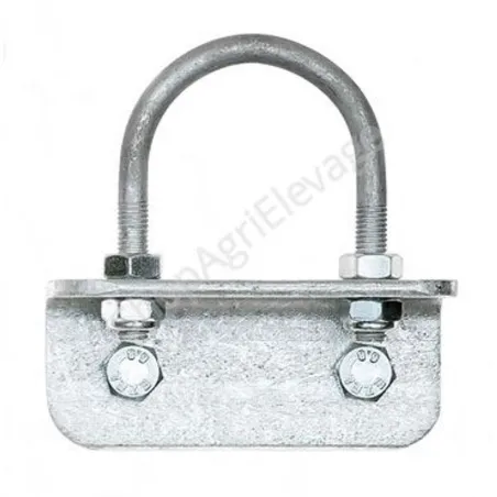 Ferrure support garrot d.49mm - Logette - Veau