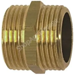 Mamelon laiton mâle mâle 3/8"