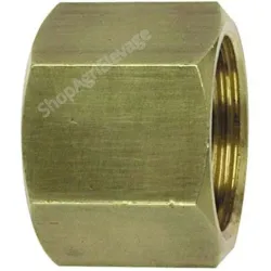 Mamelon laiton égal femelle avec butée 3/8"