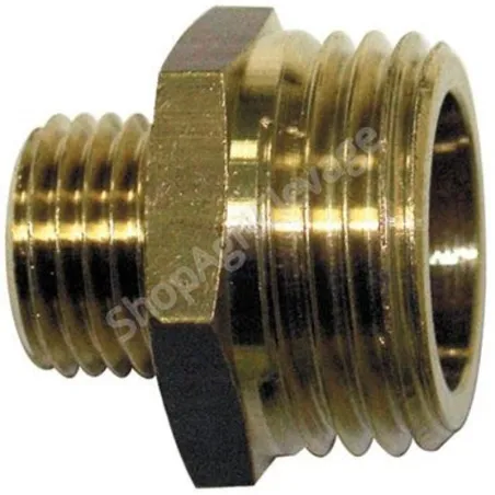 Mamelon réduit mâle 3/8" - mâle 1/2"