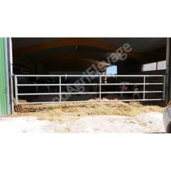 Barriere pour bovins : avant de panneau rallonge ex4 l.2.40m