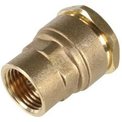 Raccord femelle laiton 1/2" - tuyau 20mm