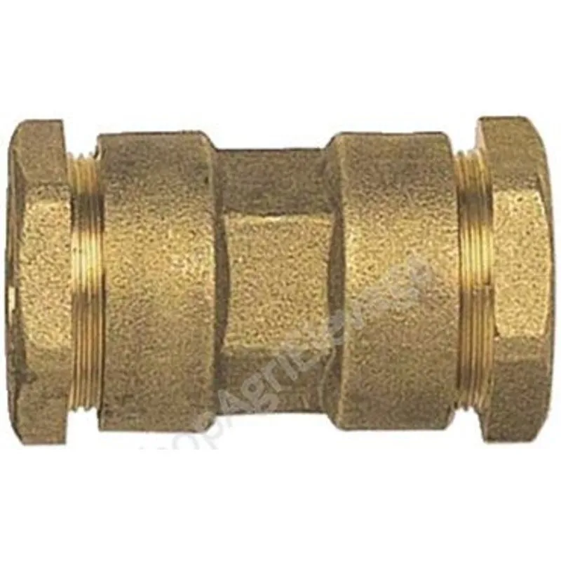 Jonction laiton tuyau 20mm - serrage extérieur