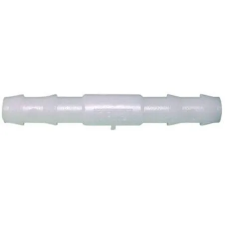 JONCTION POLYPROPYLENE DROITE CANNELE TUYAU 16 MM