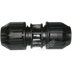 MANCHON POLYPROPYLENE A COMPRESSION POUR TUBE PE 20 MM