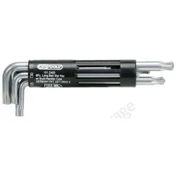 Jeu de 8 clés mâles TORX à tête sphérique longues - Outillage