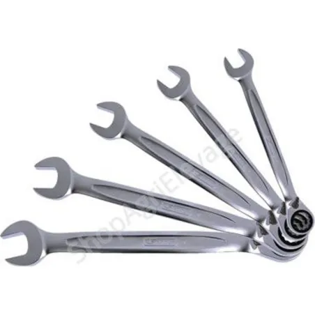 Jeu de 5 clés mixtes à cliquet réversible GEARPLUS - Outillage