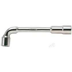 Clé à pipe débouchée 6 x 6 pans CHROME mat