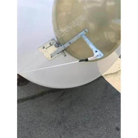 Ouverture depuis le sol sans sécurité anti vent (sans couvercle)