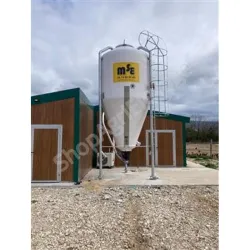 Kit pesage pour silo 6 pieds avec platine standard et jauges de 7500 kg