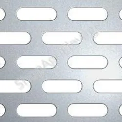 Grille pour nettoyeur séparateur trous ovale