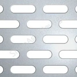 Grille pour nettoyeur séparateur trous ovale