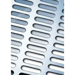 Grille pour nettoyeur séparateur trous ovale