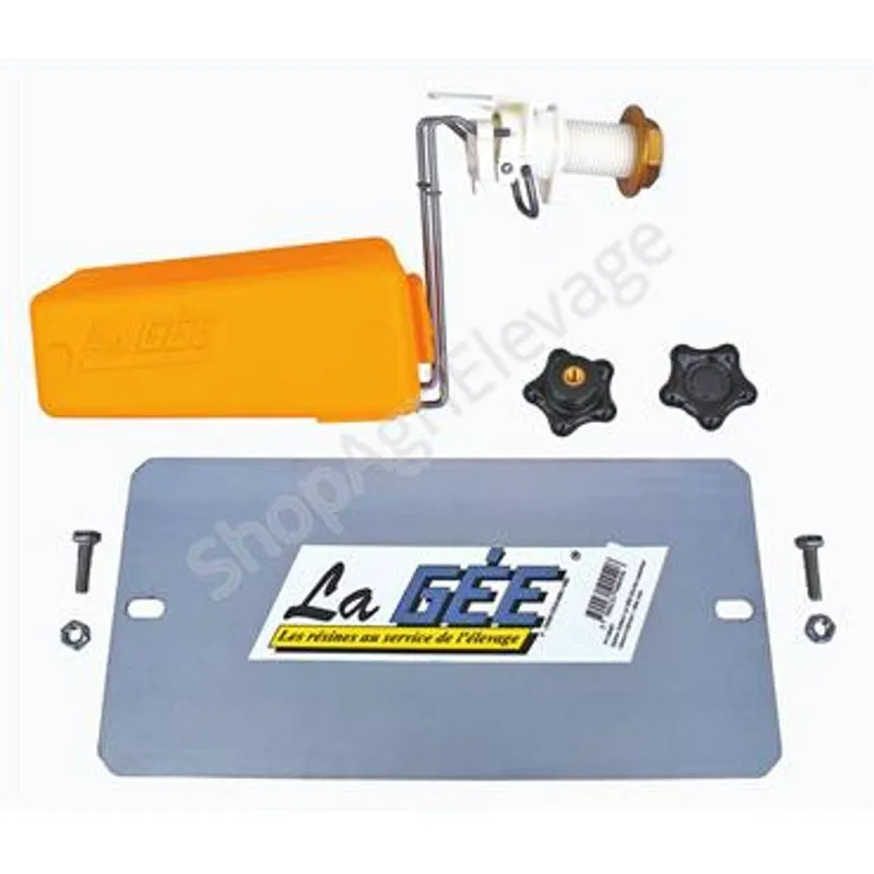 Flotteur 32L/min avec tôle inox pour SUPERBAC à rebord à cordon ou intérieur