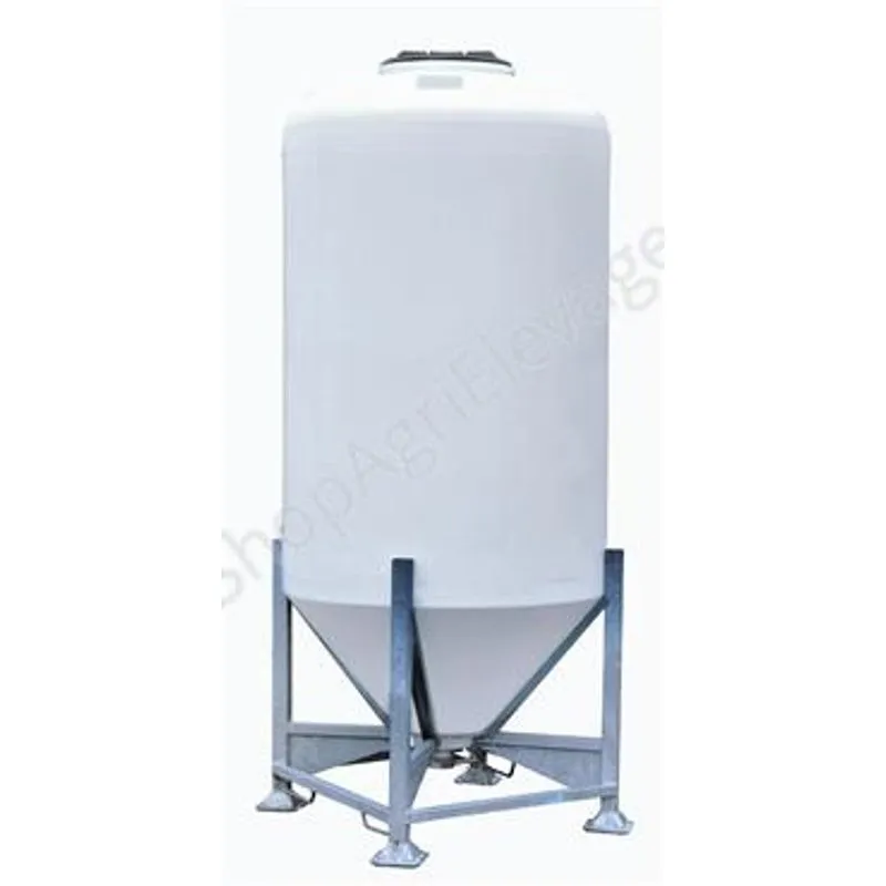 Silo à aliment monobloc 2000L sur chassis - LA GEE - Stockage