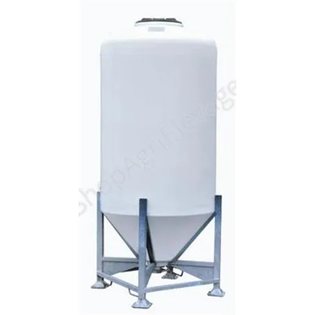 Silo à aliment monobloc 2000L sur chassis - LA GEE - Stockage